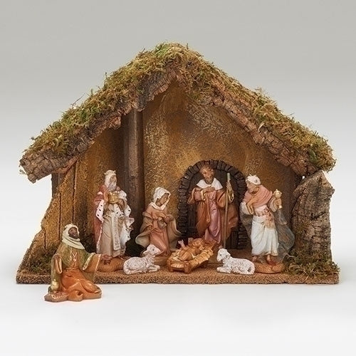 Italian Nativity Set 8-Piece