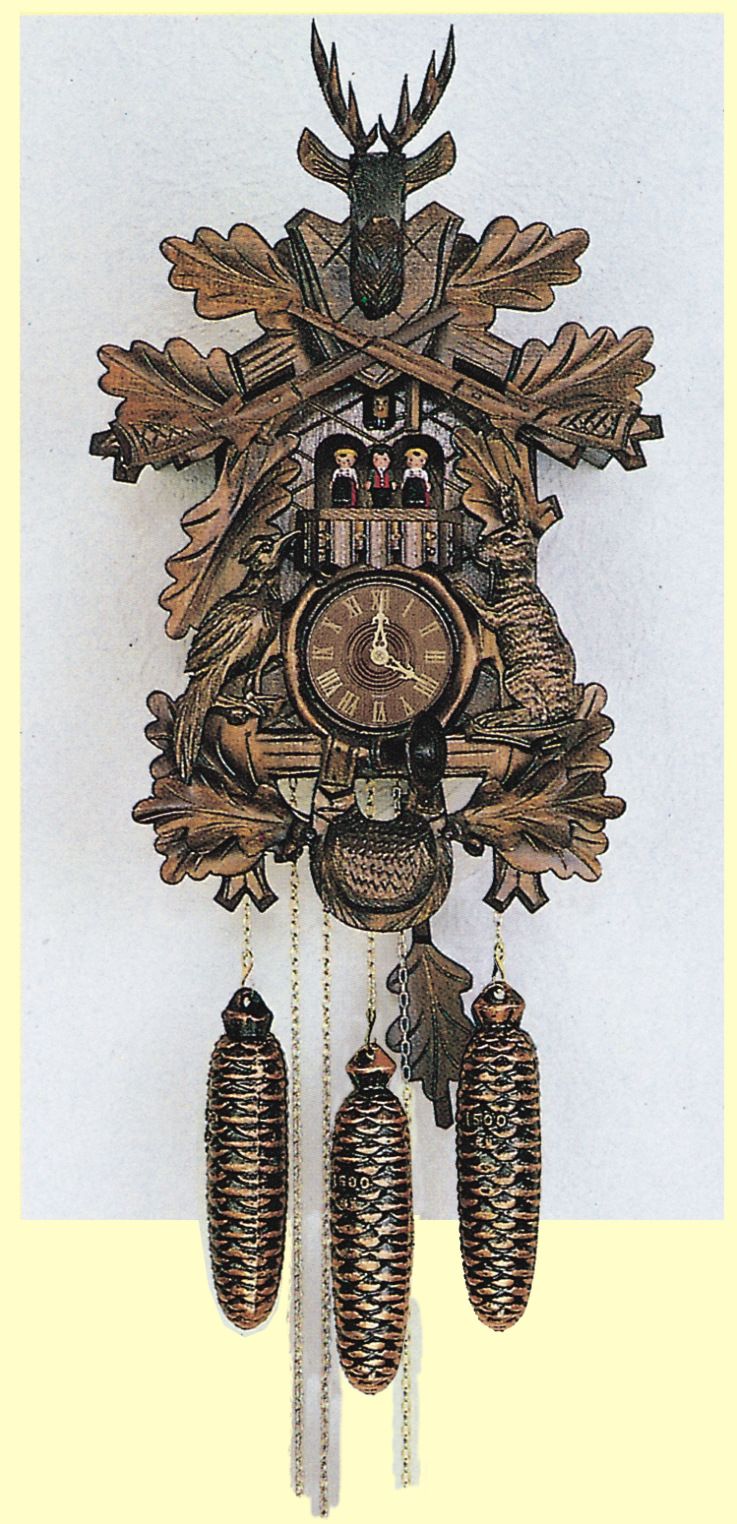 Cuckoo Clock Hunting Theme 8-day 24"