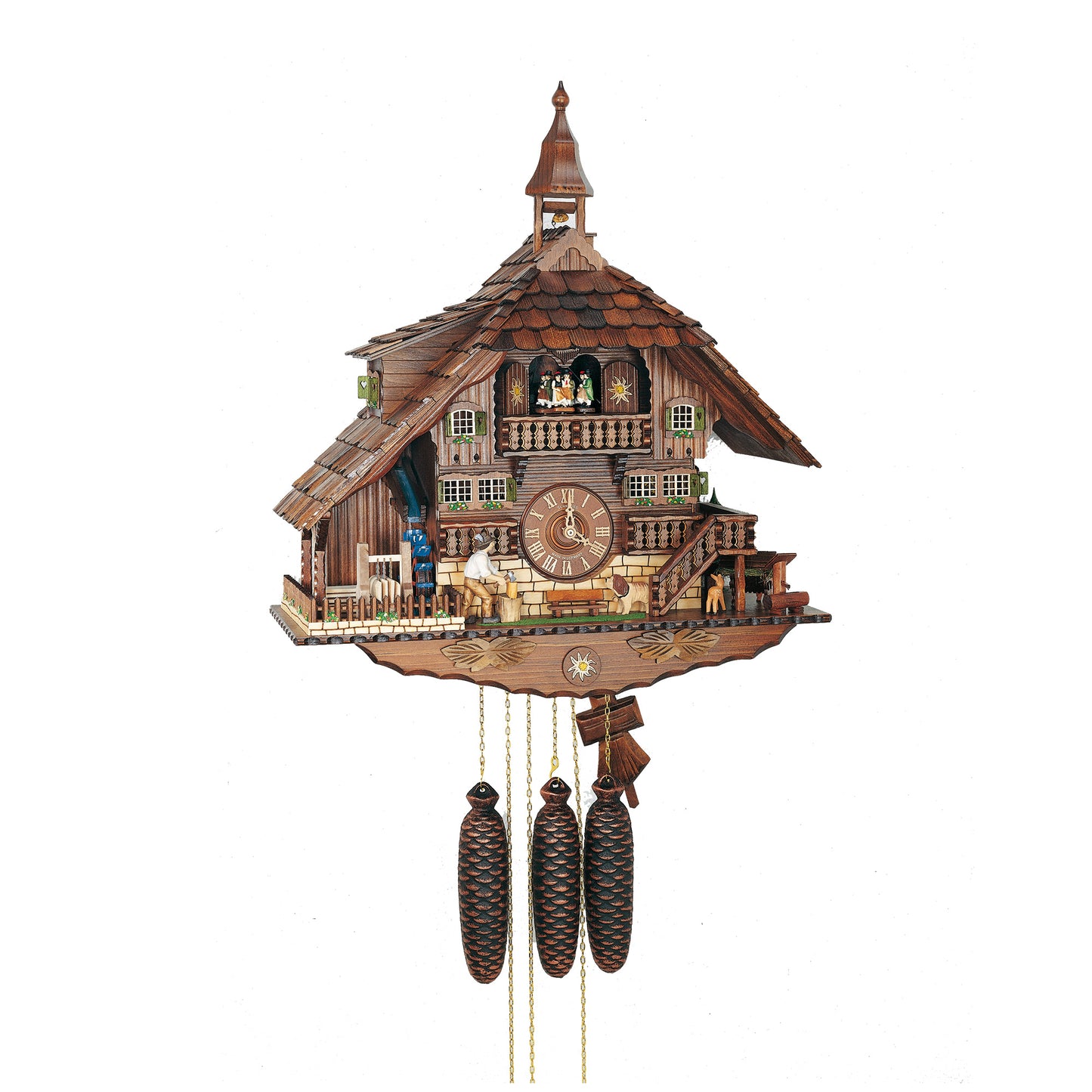 Cuckoo Clock Chalet 8-day 23"