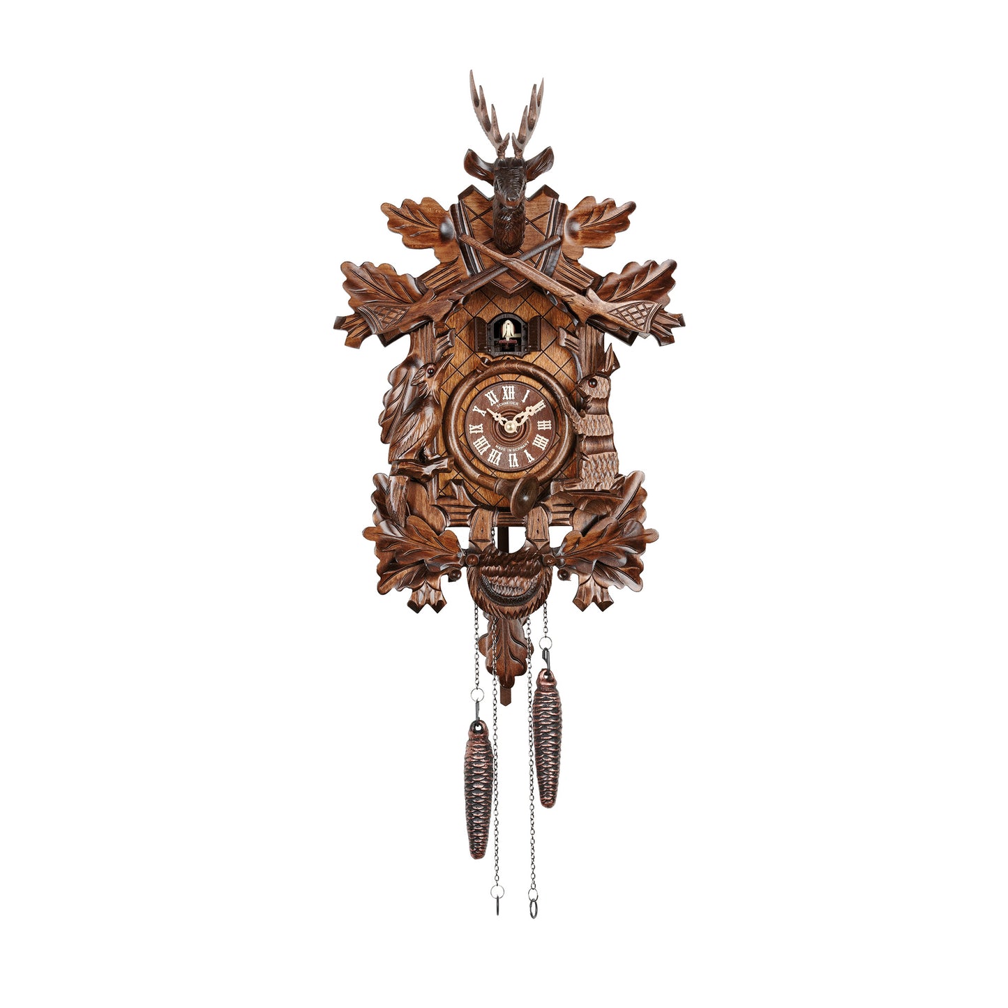 Cuckoo Clock Hunting Theme 8-day 19"