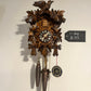 Cuckoo Clock Five Maple Leaves & One Bird 1-day 9"