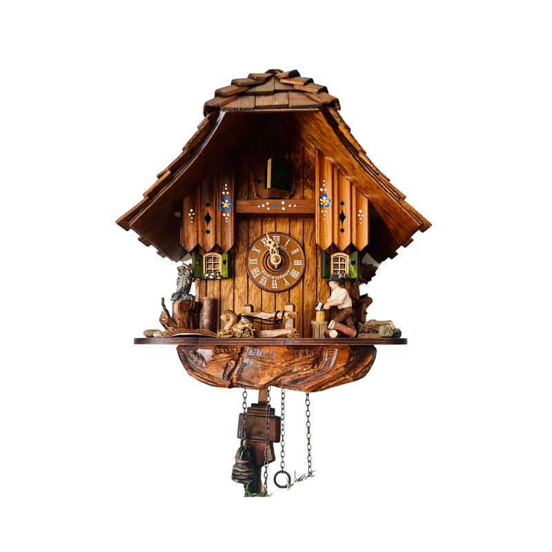 Cuckoo Clock Cottage 12" Quartz